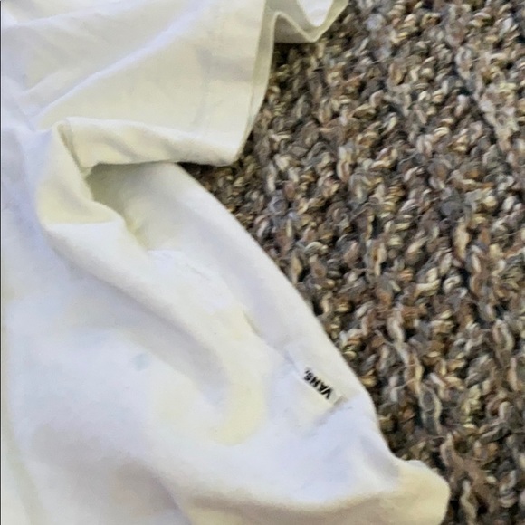 White vans crop top , blue details - Picture 4 of 5